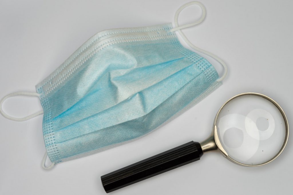 Audit and Inspection with magnifying glass