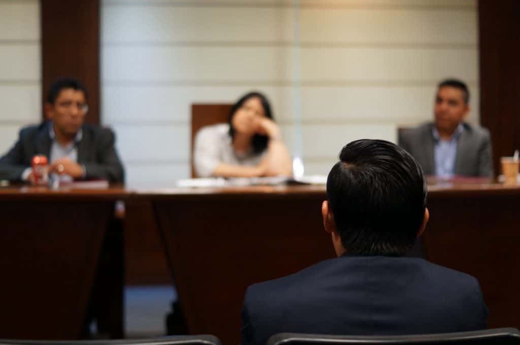 Investigation and litigation court room